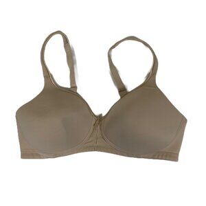 Vanity Fair Body Caress Wireless Bra Beige - Size 34C
